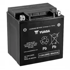 Мото аккумулятор Yuasa 6CT-31,6Ah (-/+) (YIX30L-BS)
