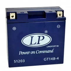 Мото аккумулятор LP BATTERY GEL 6CT-12Ah Аз (GT14B-4)