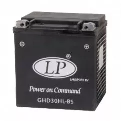 Мото аккумулятор LP Battery GEL 6CT-30Ah (-/+) (GHD30HL-BS)