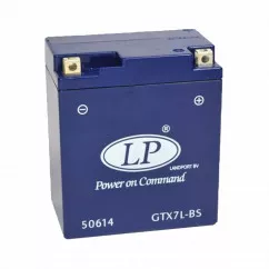 Мото аккумулятор LP Battery GEL 6CT-6Ah (-/+) (GTX7L-BS)