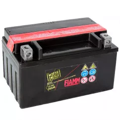 Мото акумулятор Fiamm 6СТ-6Ah (+/-) (FTX7A-BS)