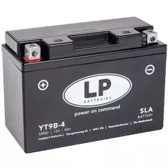 Мото аккумулятор LP BATTERY SLA 8Ah Аз (YT9B-4)