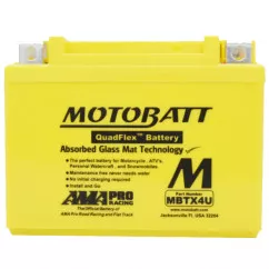 Мото аккумулятор Motobatt AGM 6СТ-4,7Ah (-/+) (MBTX4U)