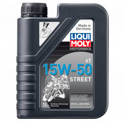 Моторное масло 4Т LIQUI MOLY Motorbike 4T Street 15W-50 1л (2555)