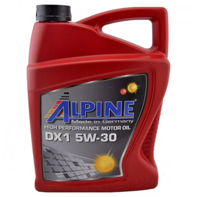 Масло моторное Alpine DX1 5W-30 4л (1665-4) (50474)