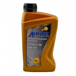 Моторное масло Alpine Longlife IV 0W-20 1л