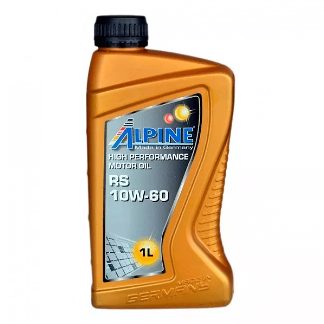 Олива моторна Alpine RS 10W-60 1л (0205-1) Олива моторна Alpine RS 10W-60 1л (0205-1)