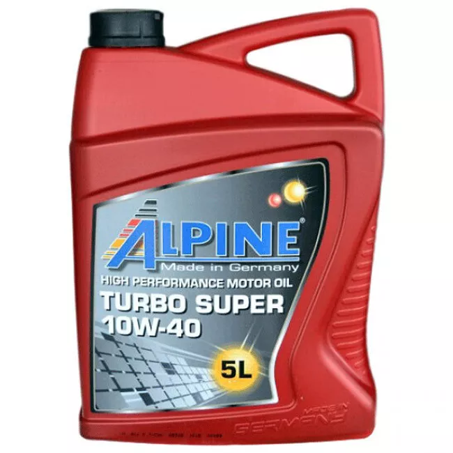 Моторное масло Alpine Turbo Super 10W-40 5л (0365-20) (23476)