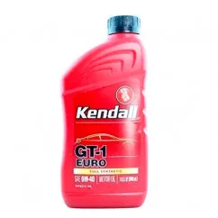 Моторное масло Kendall GT-1 EURO Premium Full Synthetic Motor Oil 5W-40 0,946л (1075015)