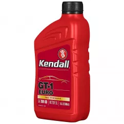 Моторное масло Kendall GT-1 EURO Premium Full Synthetic Motor Oil 5W-30 0,946л (1075017)