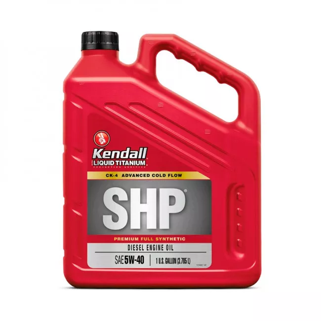 Моторное масло Kendall SHP Premium Diesel Full Synthetic Liquid Titanium CK-4 5W-40 3,785л (1078348)