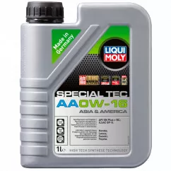 Моторное масло Liqui Moly Special Tec AA 0W-16 1л