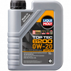 Моторное масло LIQUI MOLY TOP TEC 6200 0W-20 1л (20787)