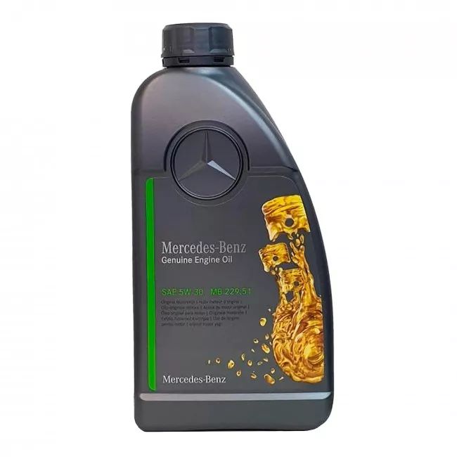 Моторное масло Mercedes Benz Genuine Engine Oil 5W-30 1л (A000989690611)