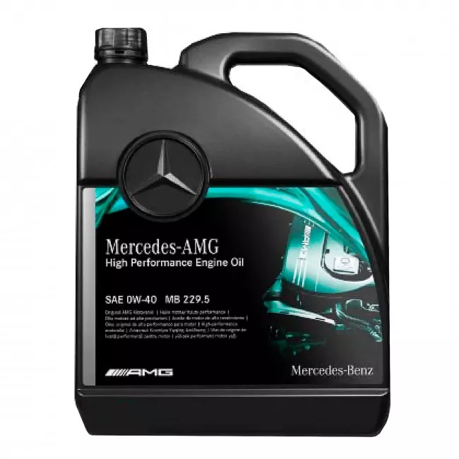 Моторное масло Mercedes Benz High Performance Engine Oil 0W-40 5л (A000989930213)