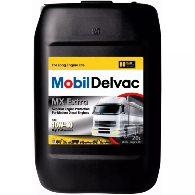 Моторное масло Mobil Delvac MX Extra 10W-40 20л (152673)
