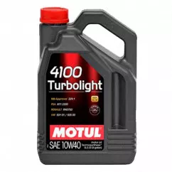Масло моторное MOTUL 4100 Turbolight 10W-40  5л (100357)