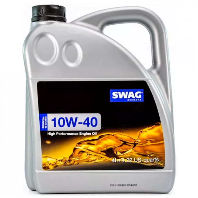 Моторное масло SWAG SAE 10W-40 4л (15932932)