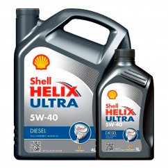 Моторное масло SHELL Helix D Ultra 5W-40 4+1л