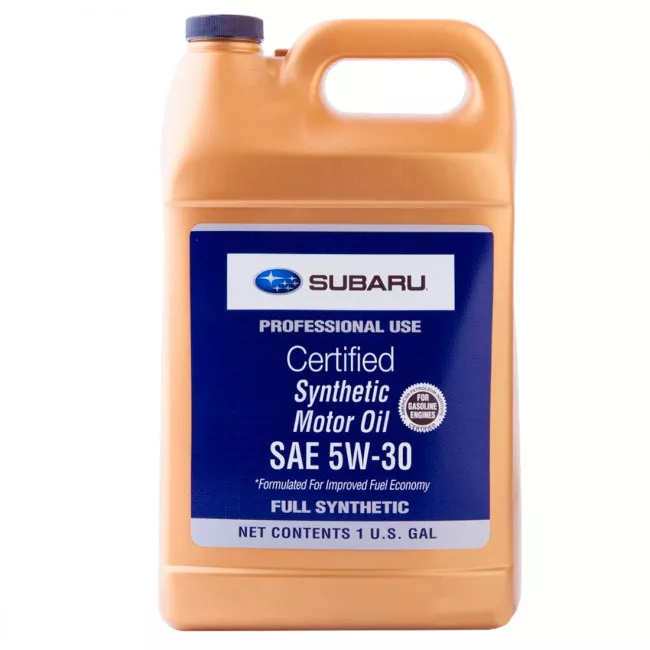 Моторное масло SUBARU SYNTHETIC OIL 5W-30 3.785л (SOA427V1415) Моторное масло SUBARU SYNTHETIC OIL 5W-30 3.785л (SOA427V1415)