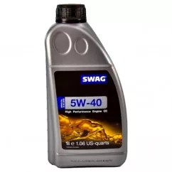 Моторное масло SWAG Engine Oil 5W-40 синтетическое 1л (15932936)