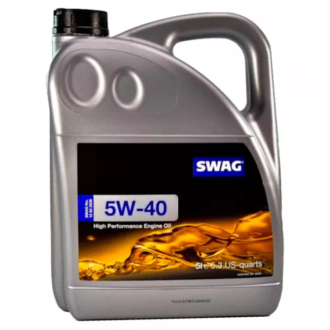 Моторное масло SWAG Engine Oil 5W-40 синтетическое 5л (15932938) Моторное масло SWAG Engine Oil 5W-40 синтетическое 5л (15932938)