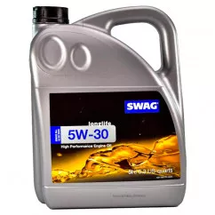Моторна олія SWAG Engine Oil Long Life 5W-30 синтетична 5л (15932943)