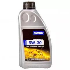 Моторна олія SWAG Engine Oil Long Life Plus 5W-30 синтетична 1л (15932945)