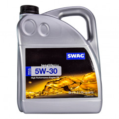Моторное масло SWAG Engine Oil Long Life Plus 5W-30 синтетическое 5л (15932947)