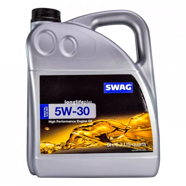 Моторное масло SWAG Engine Oil Long Life Plus 5W-30 синтетическое 5л (15932947)