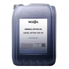 Моторна олива Wexoil Diesel Optima SAE 15W-40 20л