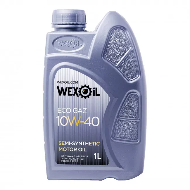 Моторное масло Wexoil Eco Gaz 10W-40 1л Моторное масло Wexoil Eco Gaz 10W-40 1л