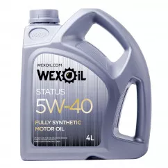 Моторное масло Wexoil Status 5W-40 4л