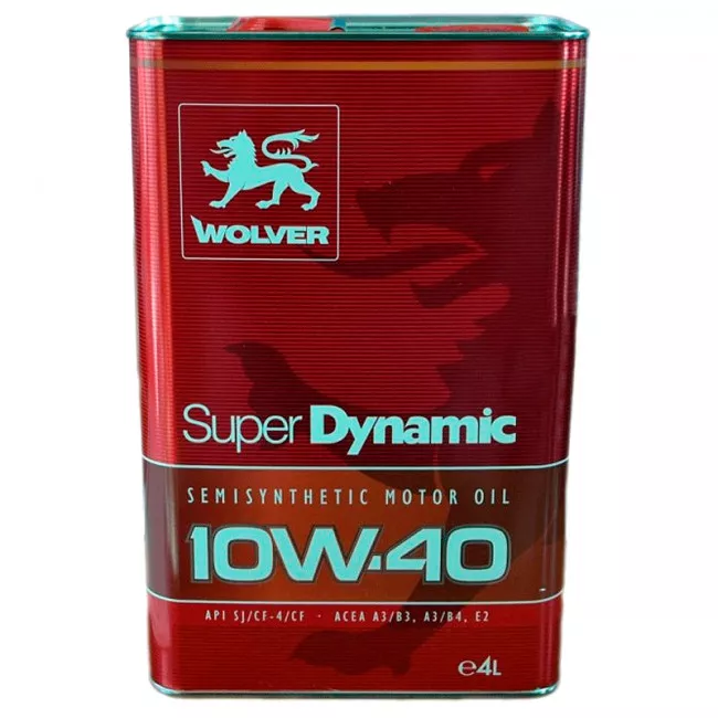 Моторна олива WOLVER Super Dynamic 10W-40 4л (957) (4260360940057)