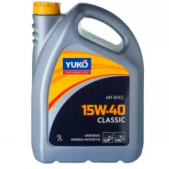 Моторное масло Yuko Classic 15W-40 5л (4820070242133)