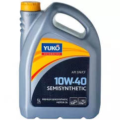 Моторна олива YUKO Semisynthetic 10W-40 5л (4820070241686)