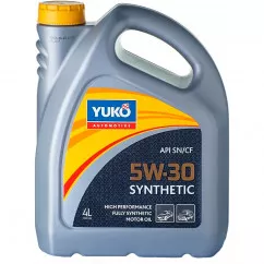 Моторное масло Yuko Synthetic 5W-30 4л (4820070244779)
