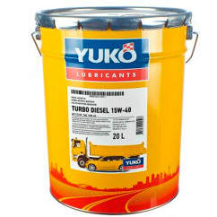 Моторное масло YUKO TURBO DIESEL 15W-40, API CD/SF 20л (4820070243383)