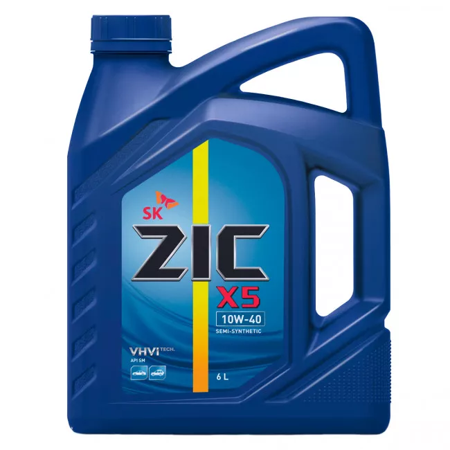 Моторное масло ZIC X5 10W-40 6л (172622)