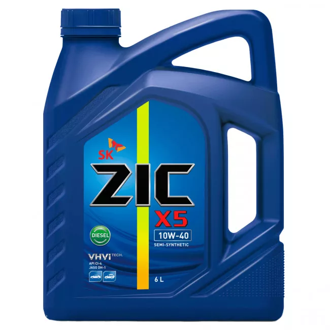 Моторное масло ZIC X5 Diesel 10W-40 6л (172660)