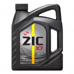 Моторное масло ZIC X7 LS 5W-30, 4л (162619)