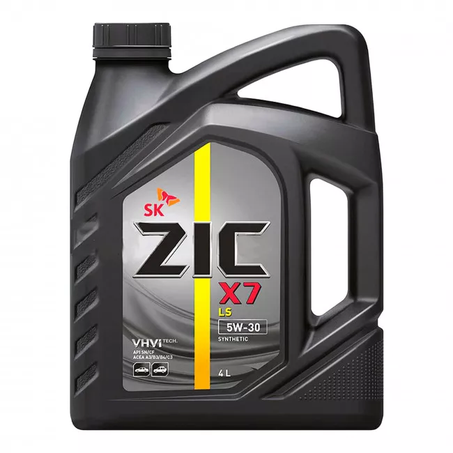 Моторное масло ZIC X7 LS 5W-30 4л (162619)