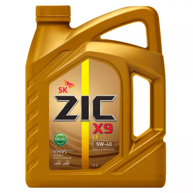 Моторное масло ZIC X9 LS Diesel 5W-40 4л (162609) Моторное масло ZIC X9 LS Diesel 5W-40 4л (162609)