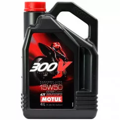Моторное масло Motul 300V 4T Factory Line Road Racing 15W-50 4л