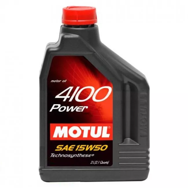 Масло моторное MOTUL 4100 Power SAE 15W-50 2л (386202)