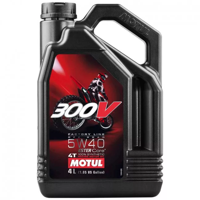 Масло моторное MOTUL 4T 300V Factory Line Off Road SAE 5W-40 4л (845641/104135) Масло моторное MOTUL 4T 300V Factory Line Off Road SAE 5W-40 4л (845641/104135)
