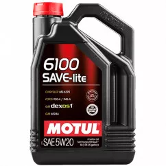Моторное масло Motul 6100 Save-lite 5W-20 4л (841350)