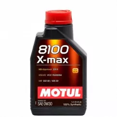 Моторное масло Motul 8100 X-max 0W-30 1л