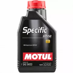 Олива моторна MOTUL Specific 229.52 SAE 5W-30 1л (843611)