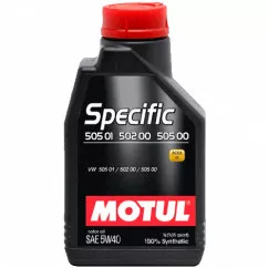 Моторное масло Motul Specific 5W-40 1л